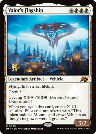 Valor's Flagship (PRE-035) - Prerelease Cards Foil