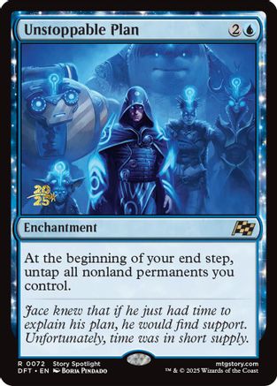 Unstoppable Plan (PRE-072) - Prerelease Cards Foil