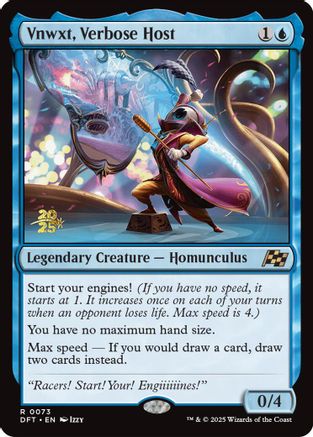 Vnwxt, Verbose Host (PRE-073) - Prerelease Cards Foil