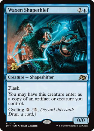 Waxen Shapethief (PRE-074) - Prerelease Cards Foil