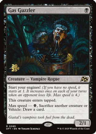 Gas Guzzler (PRE-085) - Prerelease Cards Foil