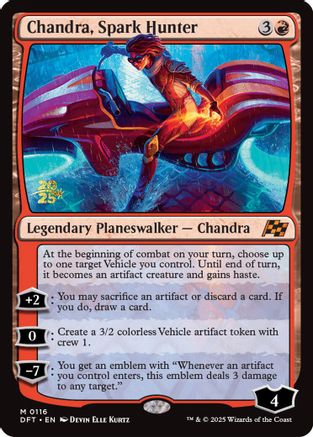 Chandra, Spark Hunter (PRE-116) - Prerelease Cards Foil