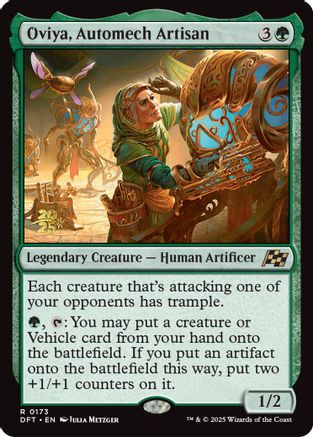 Oviya, Automech Artisan (PRE-173) - Prerelease Cards Foil