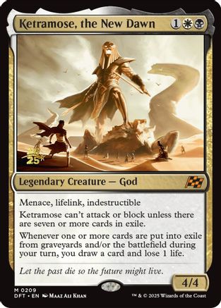 Ketramose, the New Dawn (PRE-209) - Prerelease Cards Foil