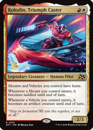 Kolodin, Triumph Caster (PRE-210) - Prerelease Cards Foil