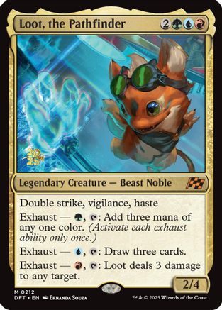 Loot, the Pathfinder (PRE-212) - Prerelease Cards Foil