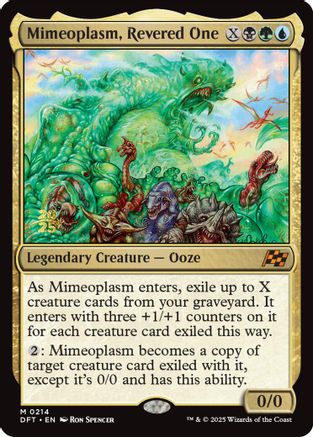 Mimeoplasm, Revered One (PRE-214) - Prerelease Cards Foil
