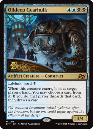Oildeep Gearhulk (PRE-215) - Prerelease Cards Foil