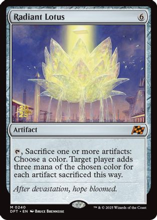 Radiant Lotus (PRE-240) - Prerelease Cards Foil