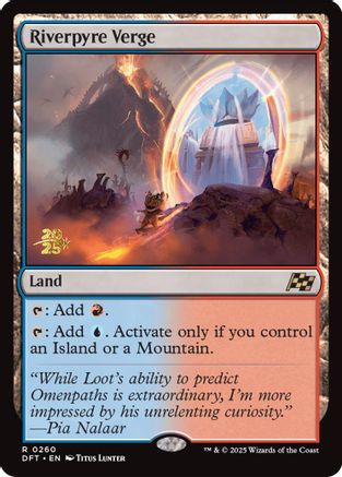 Riverpyre Verge (PRE-260) - Prerelease Cards Foil