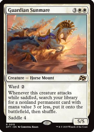 Guardian Sunmare (PPDFT-015) - Promo Pack: Aetherdrift Foil