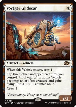 Voyager Glidecar (Promo Pack) [Aetherdrift Promos]