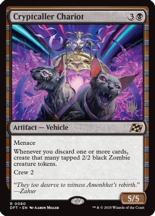 Cryptcaller Chariot (PPDFT-080) - Promo Pack: Aetherdrift