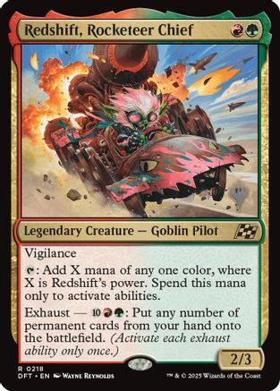 Redshift, Rocketeer Chief (PPDFT-218) - Promo Pack: Aetherdrift