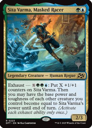 Sita Varma, Masked Racer (PPDFT-223) - Promo Pack: Aetherdrift