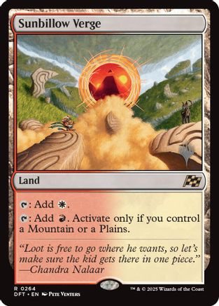 Sunbillow Verge (PPDFT-264) - Promo Pack: Aetherdrift