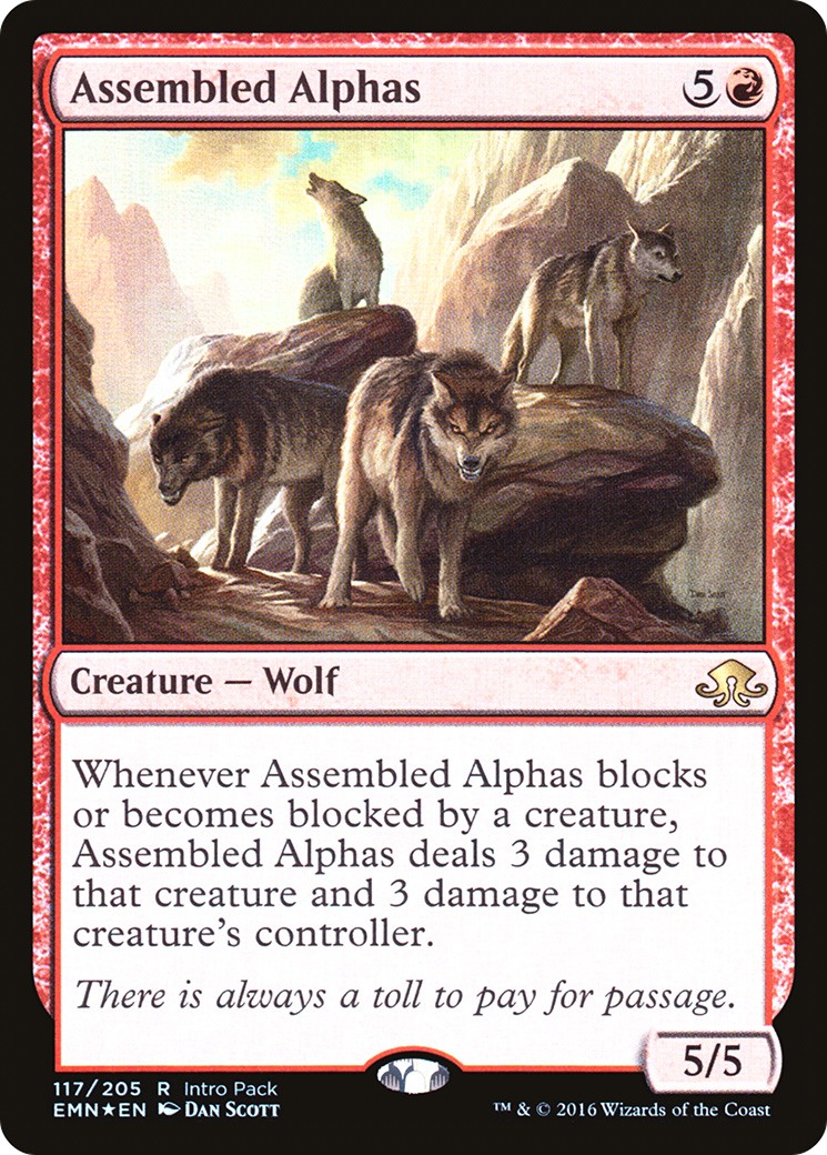 Assembled Alphas (UMP-117) - Eldritch Moon Promos Foil