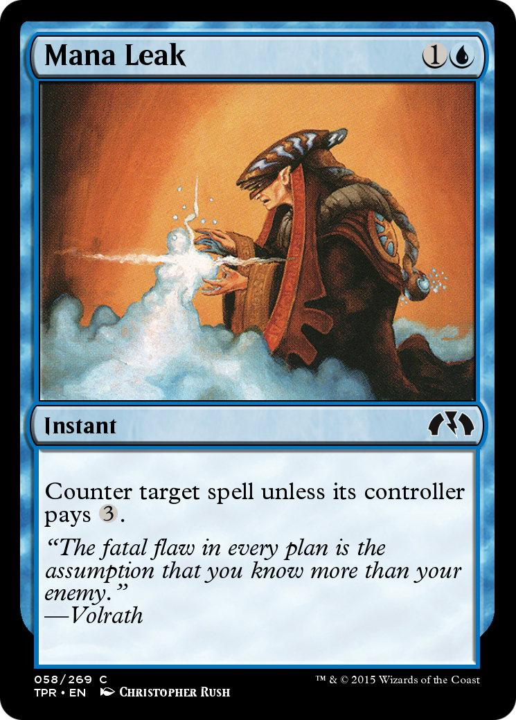 Mana Leak (TPR-058) - Tempest Remastered Foil