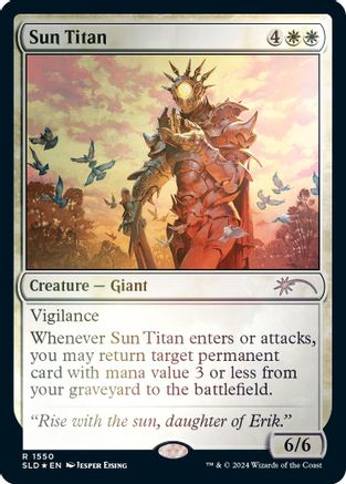 Sun Titan (Rainbow Foil) (SLD-1550) - Secret Lair Drop Series Foil