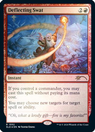 Deflecting Swat (Rainbow Foil) [Secret Lair Drop Series]