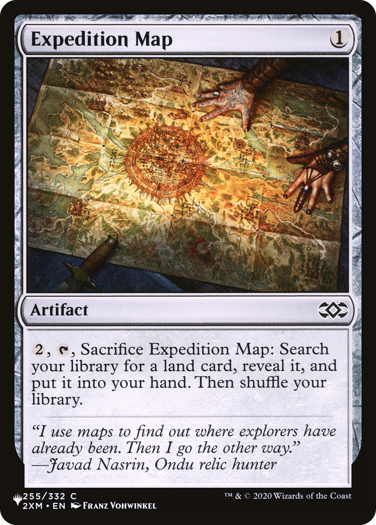 Expedition Map (LIST-255/332) - The List