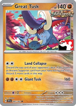 Great Tusk (097/162) [Prize Pack Series Six]
