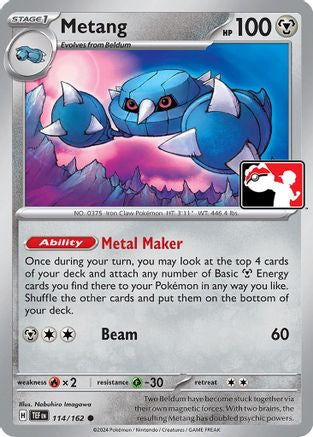 Metang (114/162) [Prize Pack Series Six]
