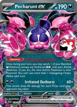 Pecharunt ex (039/064) [Prize Pack Series Six]