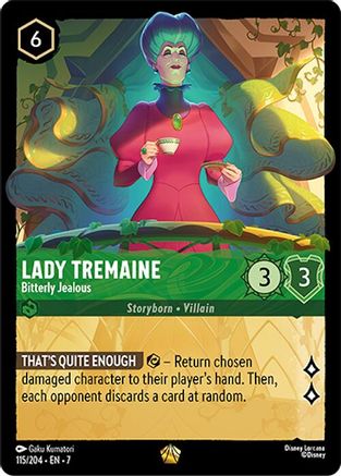 Lady Tremaine - Bitterly Jealous (115/204) - Archazias Island Cold Foil