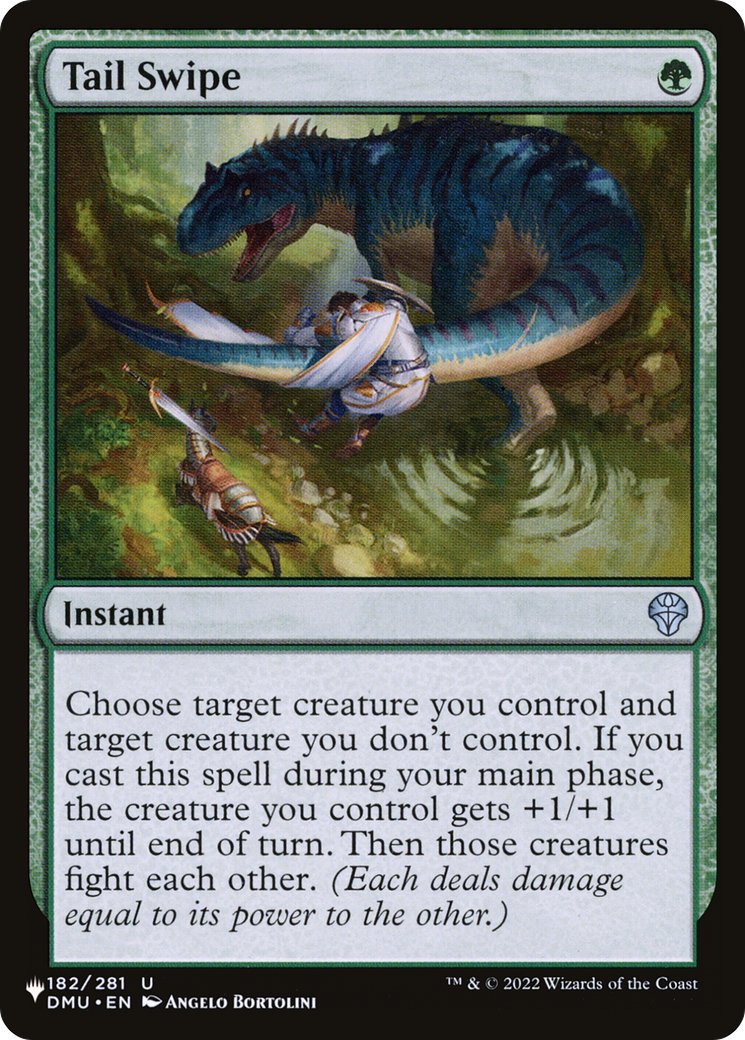 Tail Swipe (LIST-182/281) - The List