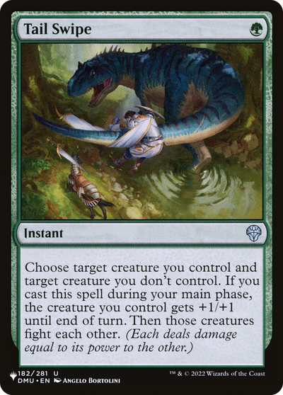 Tail Swipe (LIST-182/281) - The List