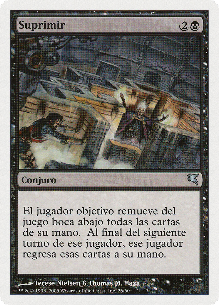 Suppress (Italian) - "Sopprimere" (PSAL-A26) - Salvat 2005