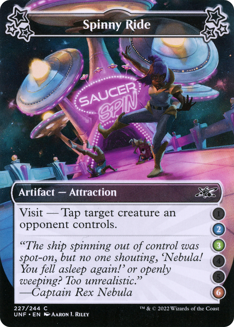 Spinny Ride (2-3-6) (UNF-227) - Unfinity Foil