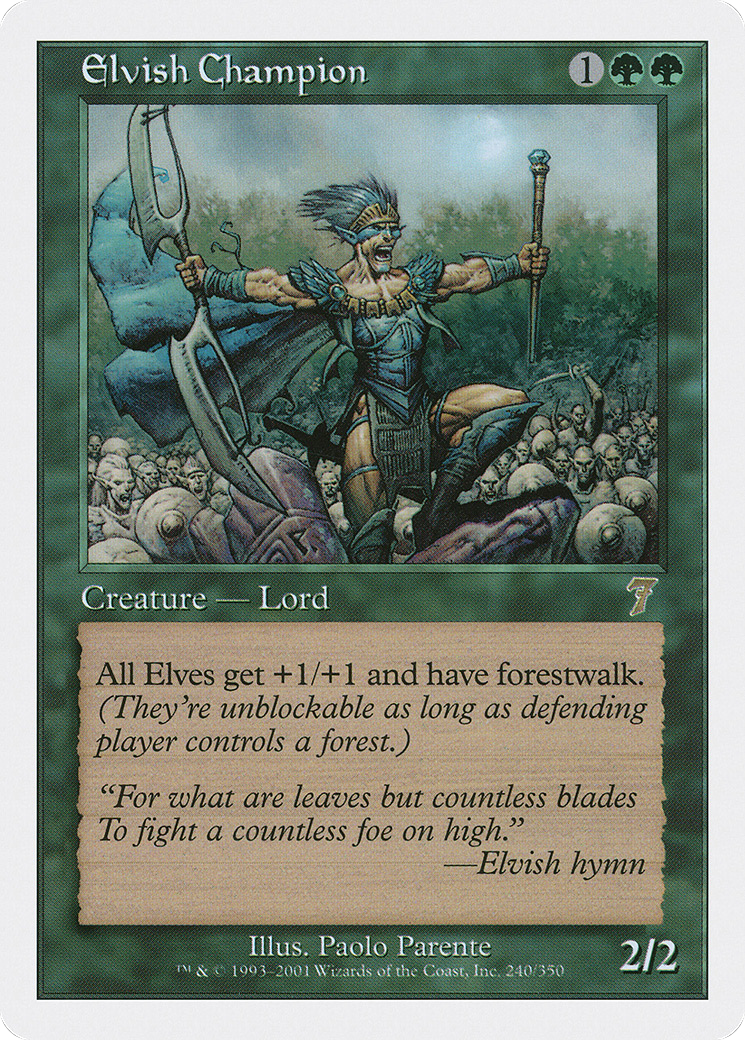Elvish Champion (7ED-240) - 7th Edition