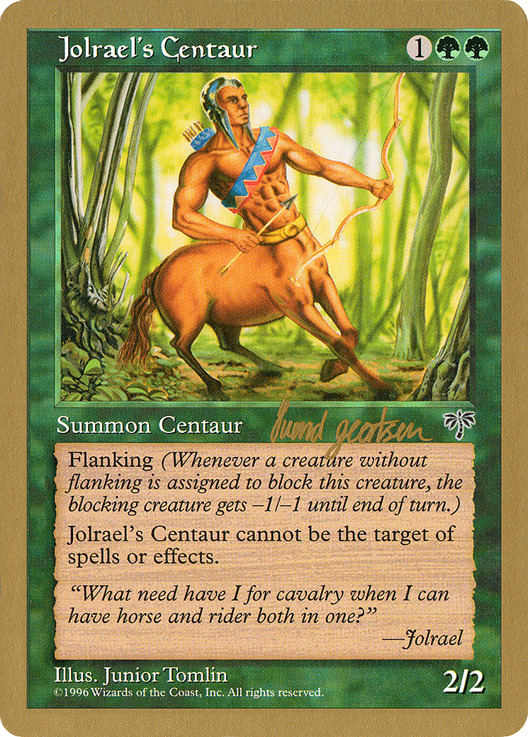 Jolrael's Centaur - 1997 Svend Geertsen (MIR) (WCD-) - World Championship Decks 1997