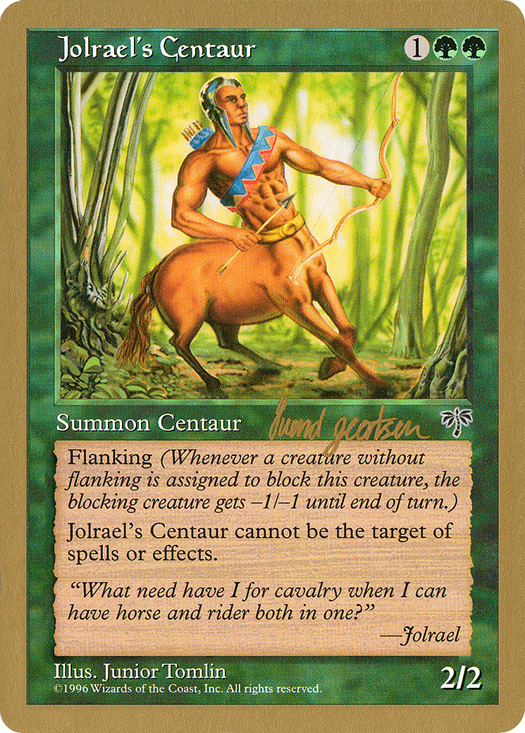 Jolrael's Centaur - 1997 Svend Geertsen (MIR) (WCD-) - World Championship Decks 1997