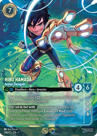 Hiro Hamada - Armor Designer (Store Championship) (24B) - Disney Lorcana Promo Cards Holofoil