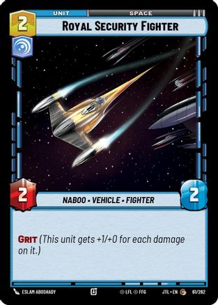 Royal Security Fighter (061/262) - Jump to Lightspeed