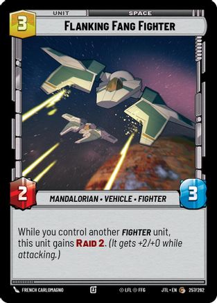 Flanking Fang Fighter (257/262) - Jump to Lightspeed