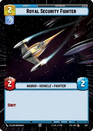 Royal Security Fighter (Hyperspace) (323) - Jump to Lightspeed