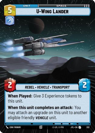 U-Wing Lander (Hyperspace) (332) - Jump to Lightspeed