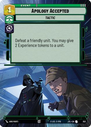 Apology Accepted (Hyperspace) (353) - Jump to Lightspeed