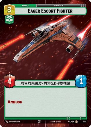 Eager Escort Fighter (Hyperspace) (374) - Jump to Lightspeed