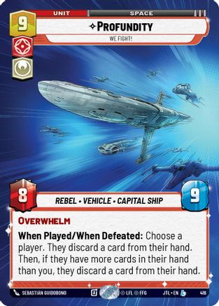 Profundity - We Fight! (Hyperspace) (416) - Jump to Lightspeed
