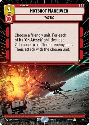 Hotshot Maneuver (Hyperspace) (436) - Jump to Lightspeed