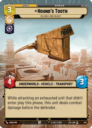 Hound's Tooth - Reliable and Deadly (Hyperspace) (447) - Jump to Lightspeed