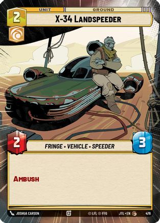 X-34 Landspeeder (Hyperspace) (476) - Jump to Lightspeed