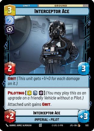 Interceptor Ace (Foil) (532) - Jump to Lightspeed Foil