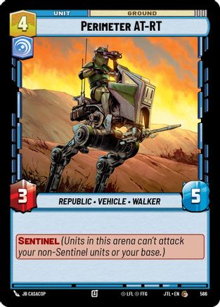 Perimeter AT-RT (Foil) (566) - Jump to Lightspeed Foil