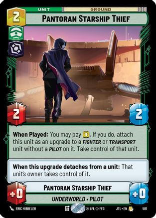 Pantoran Starship Thief (Foil) (581) - Jump to Lightspeed Foil